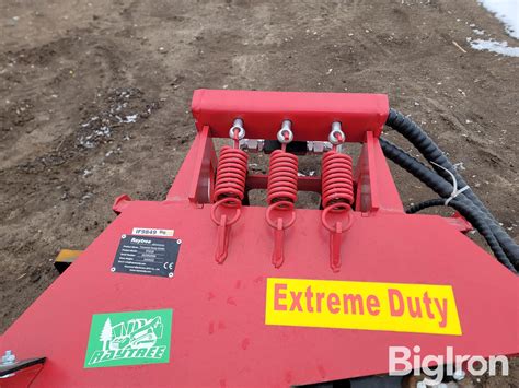 used skid steer stump grinder for sale